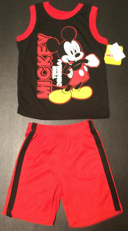 Disney Junior - New with Tags - Mickey Short Set (2 Pieces) Size 5T.